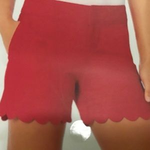 Red shorts